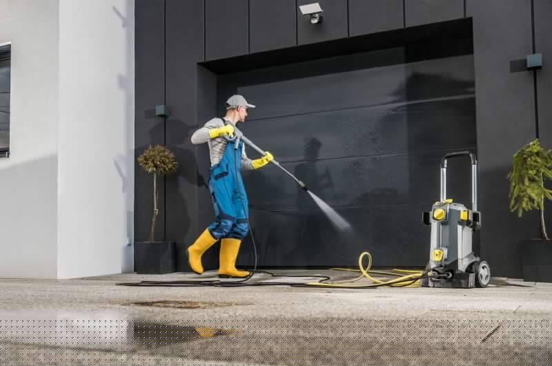 Garage Power Washing