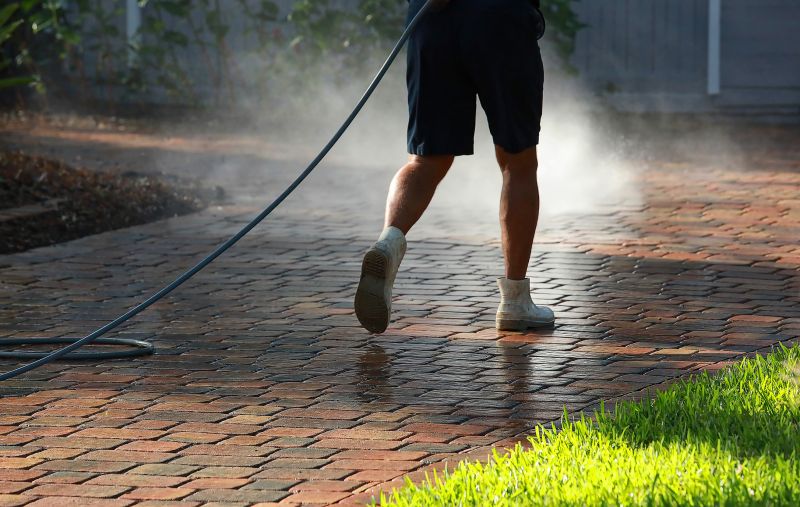 Deep Cleaning Driveways