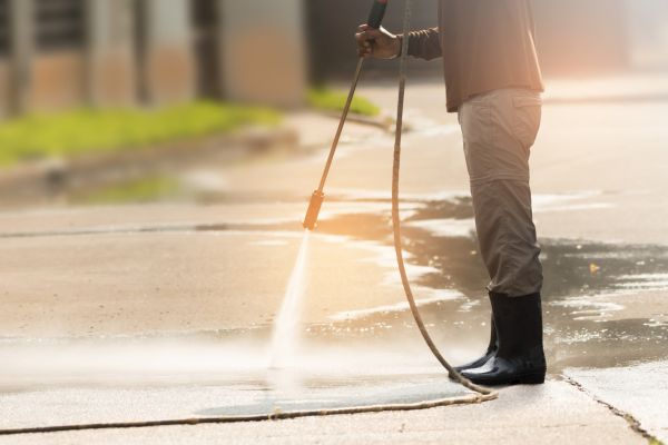 Residential Concrete Cleaning in Dunedin